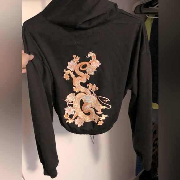 Rue21 Crop Top Hoodie - Picture 2 of 3